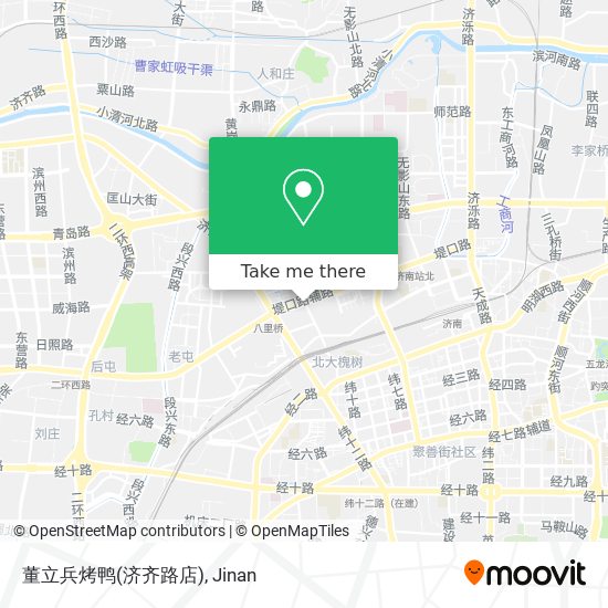 董立兵烤鸭(济齐路店) map