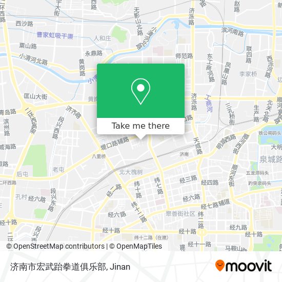 济南市宏武跆拳道俱乐部 map