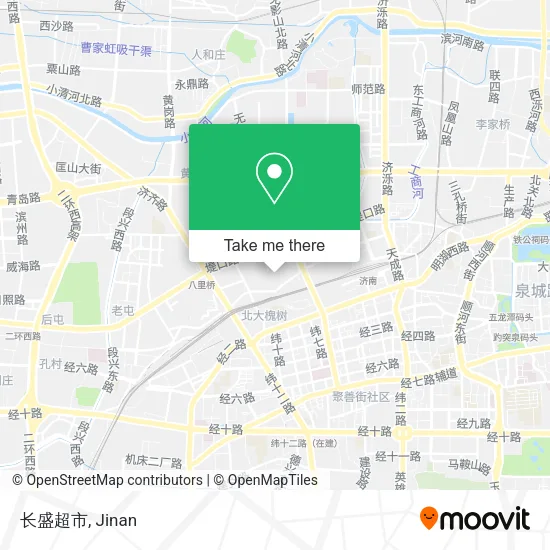长盛超市 map