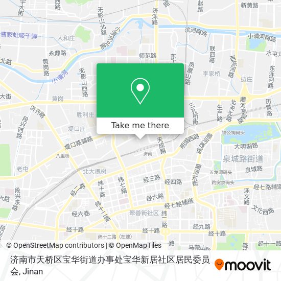 济南市天桥区宝华街道办事处宝华新居社区居民委员会 map