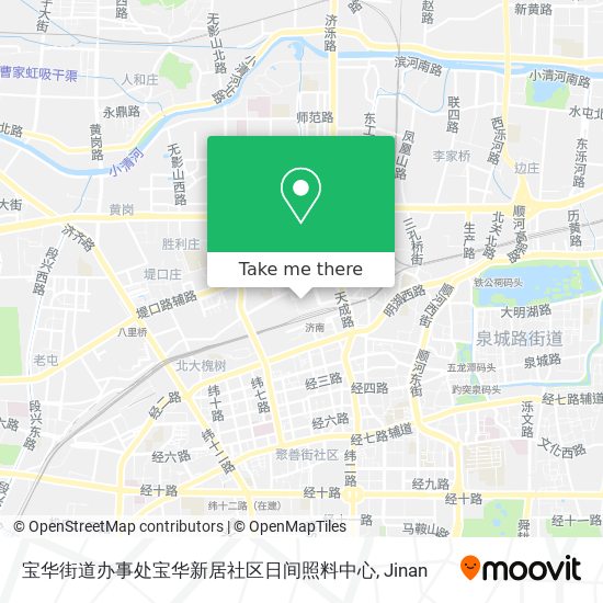 宝华街道办事处宝华新居社区日间照料中心 map