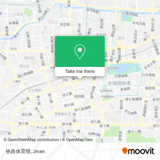铁路体育馆 map