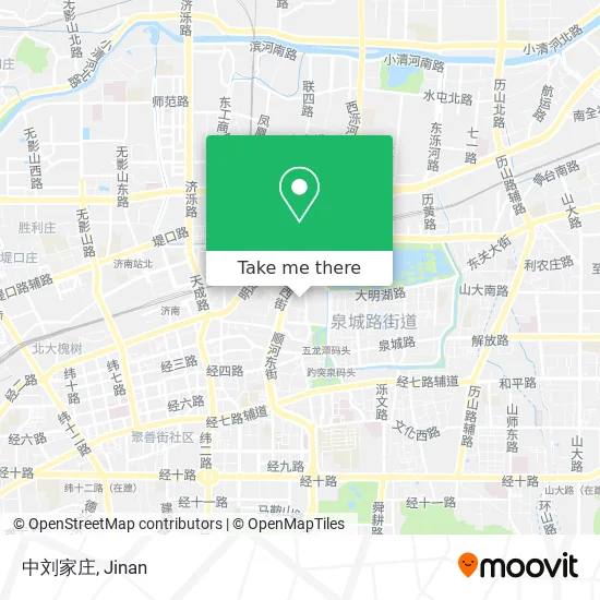 中刘家庄 map