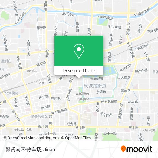 聚贤南区-停车场 map