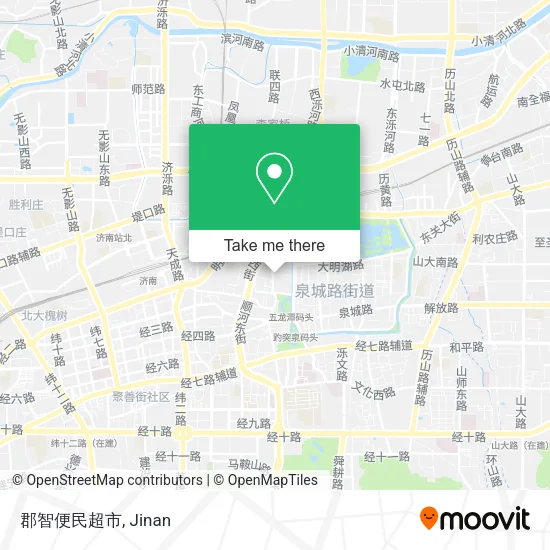 郡智便民超市 map