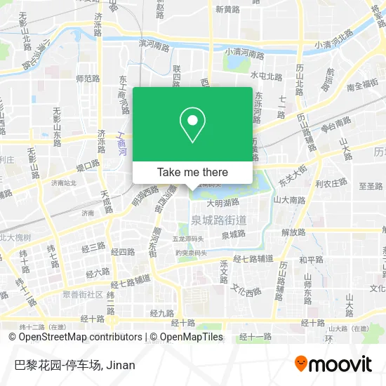巴黎花园-停车场 map