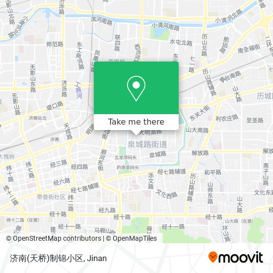 济南(天桥)制锦小区 map