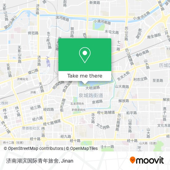 济南湖滨国际青年旅舍 map