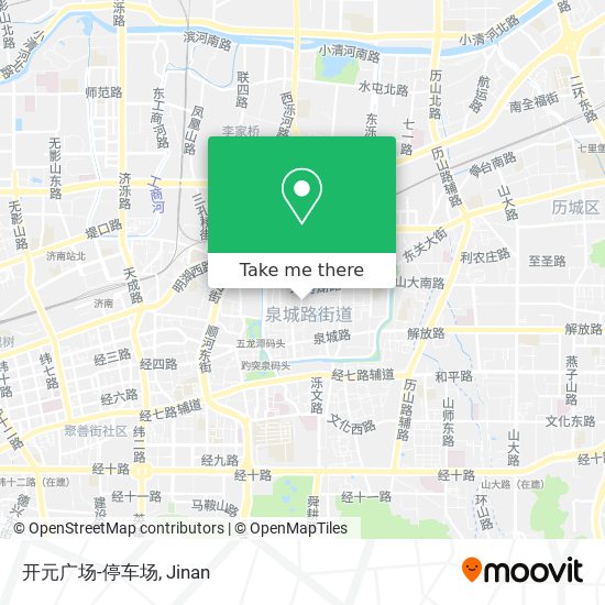 开元广场-停车场 map
