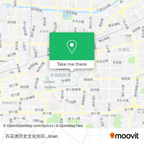 百花洲历史文化街区 map