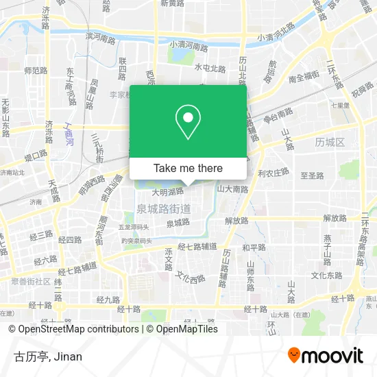 古历亭 map