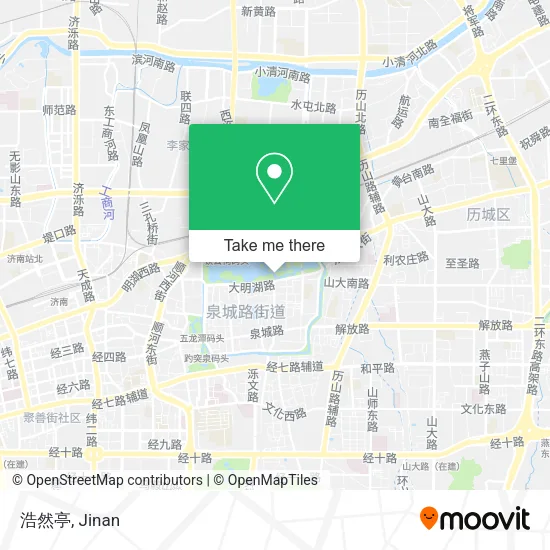 浩然亭 map