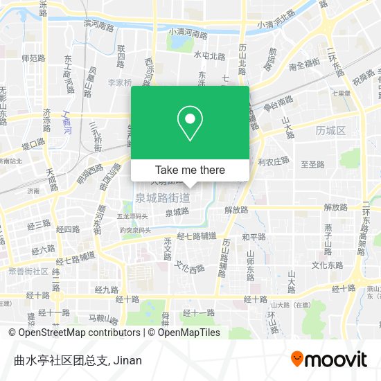曲水亭社区团总支 map