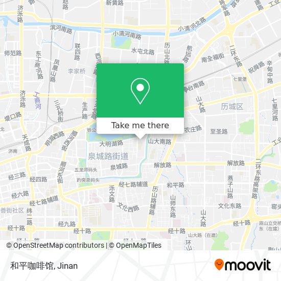 和平咖啡馆 map