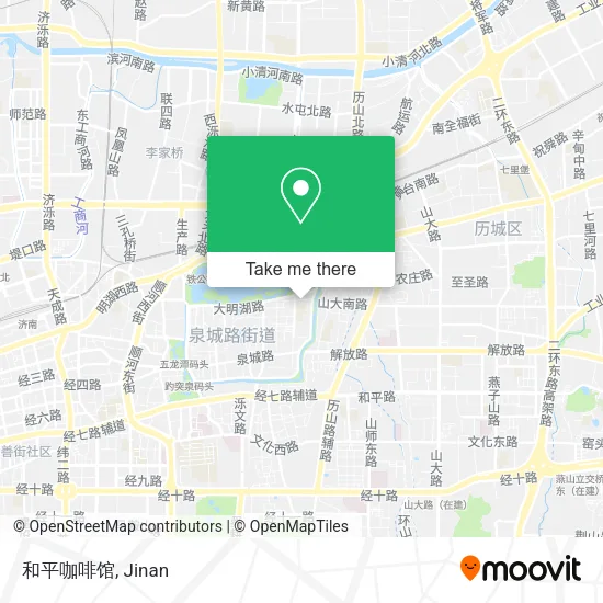 和平咖啡馆 map
