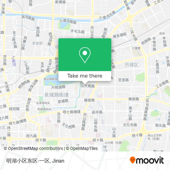 明湖小区东区-一区 map