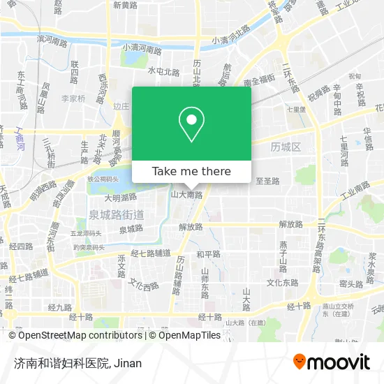 济南和谐妇科医院 map