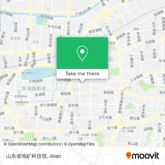 山东省地矿科技馆 map