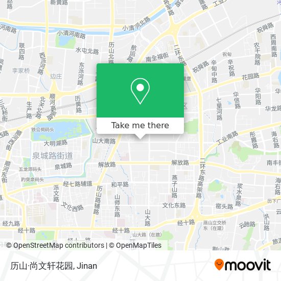 历山·尚文轩花园 map