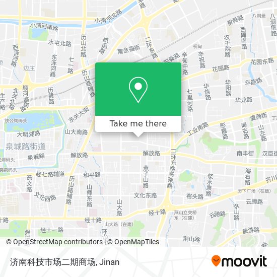 济南科技市场二期商场 map
