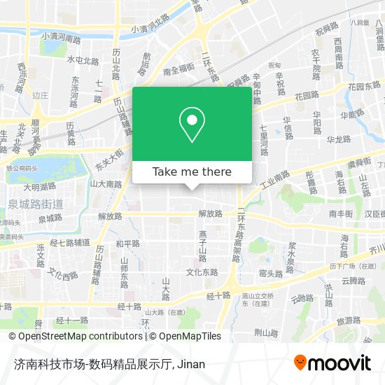 济南科技市场-数码精品展示厅 map