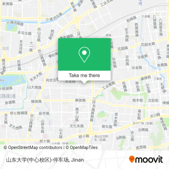 山东大学(中心校区)-停车场 map