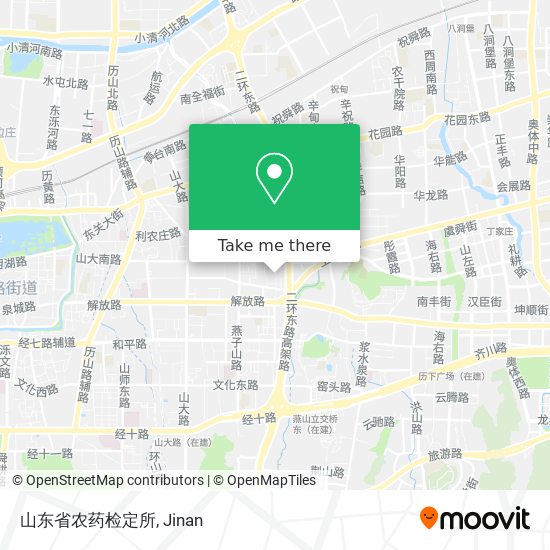山东省农药检定所 map