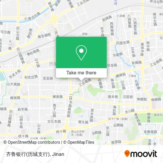 齐鲁银行(历城支行) map