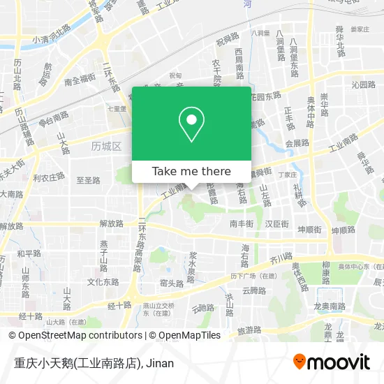 重庆小天鹅(工业南路店) map