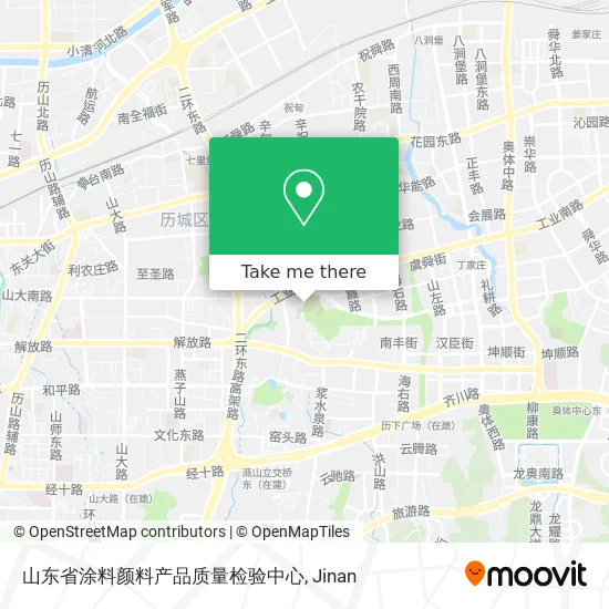山东省涂料颜料产品质量检验中心 map