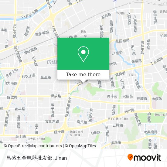 昌盛五金电器批发部 map