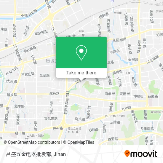 昌盛五金电器批发部 map