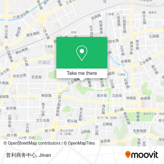 普利商务中心 map