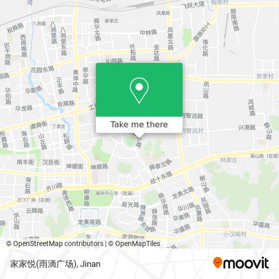 家家悦(雨滴广场) map