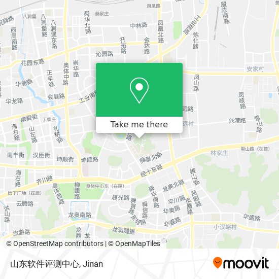 山东软件评测中心 map