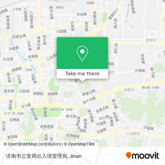 济南市公安局出入境管理局 map