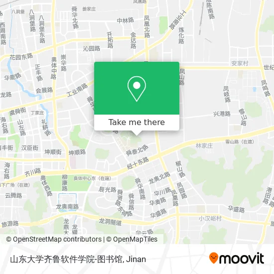 山东大学齐鲁软件学院-图书馆 map