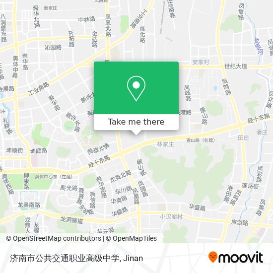 济南市公共交通职业高级中学 map
