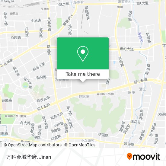 万科金域华府 map