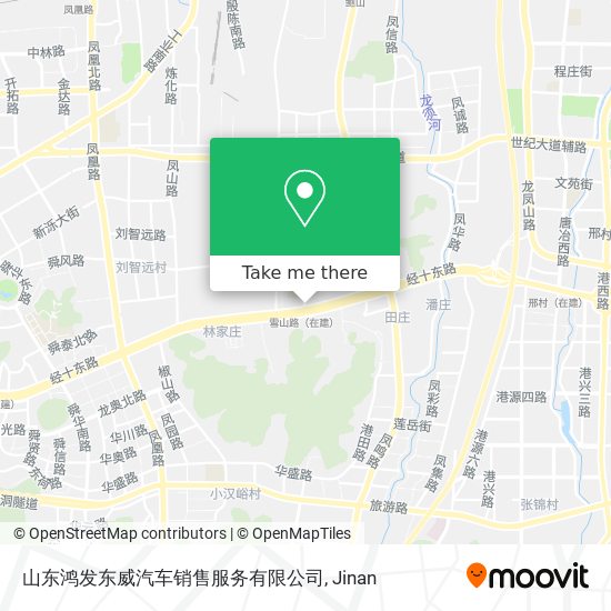 山东鸿发东威汽车销售服务有限公司 map