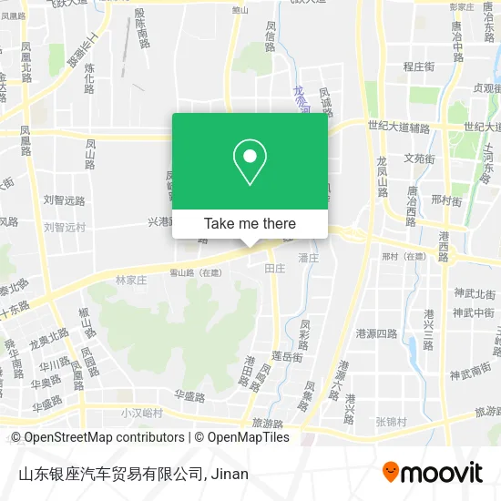 山东银座汽车贸易有限公司 map