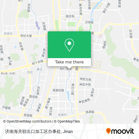 济南海关驻出口加工区办事处 map