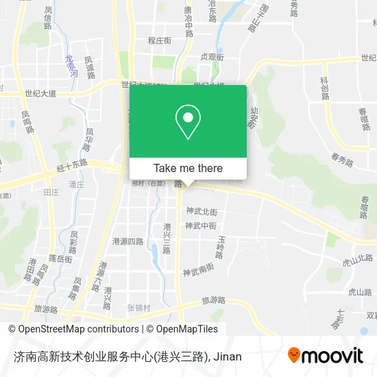 济南高新技术创业服务中心(港兴三路) map