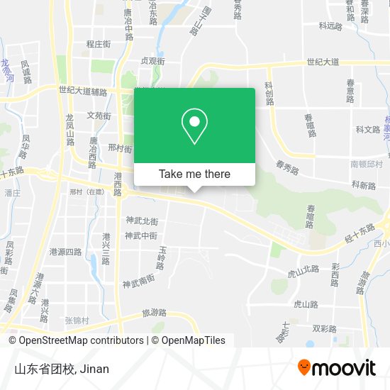 山东省团校 map