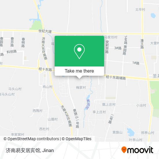 济南易安居宾馆 map