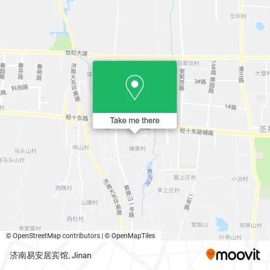 济南易安居宾馆 map