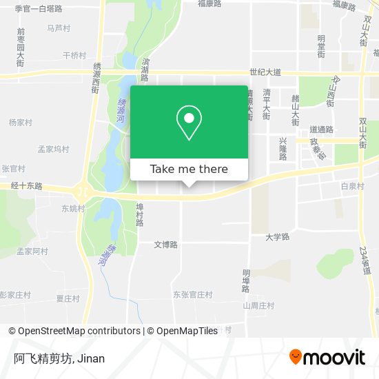 阿飞精剪坊 map