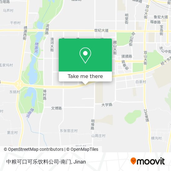 中粮可口可乐饮料公司-南门 map