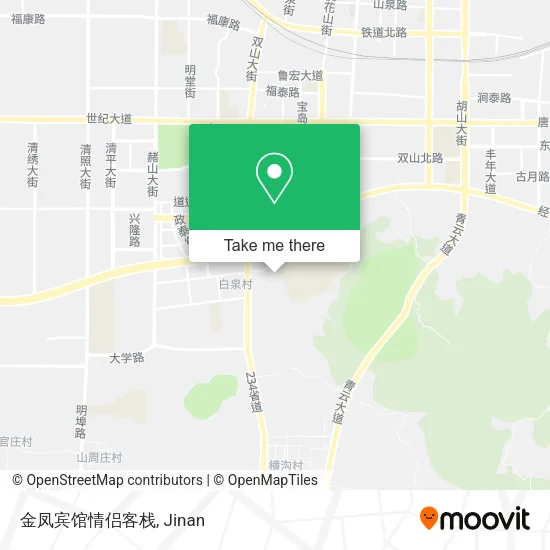 金凤宾馆情侣客栈 map