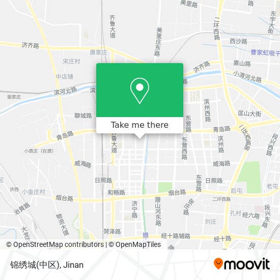 锦绣城(中区) map